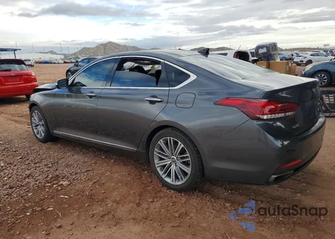 2018 Genesis G80 Base из США, поврежденный, VIN KMHGN4JE8JU234216